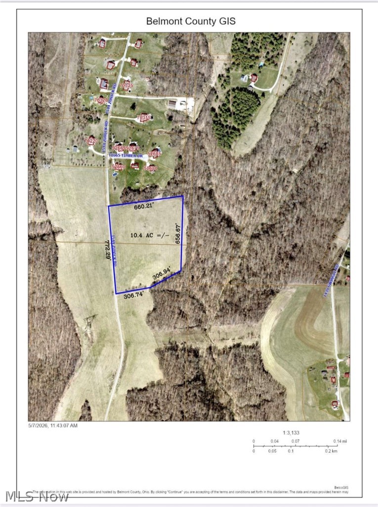 Zunick Road, Bridgeport, OH, 43912